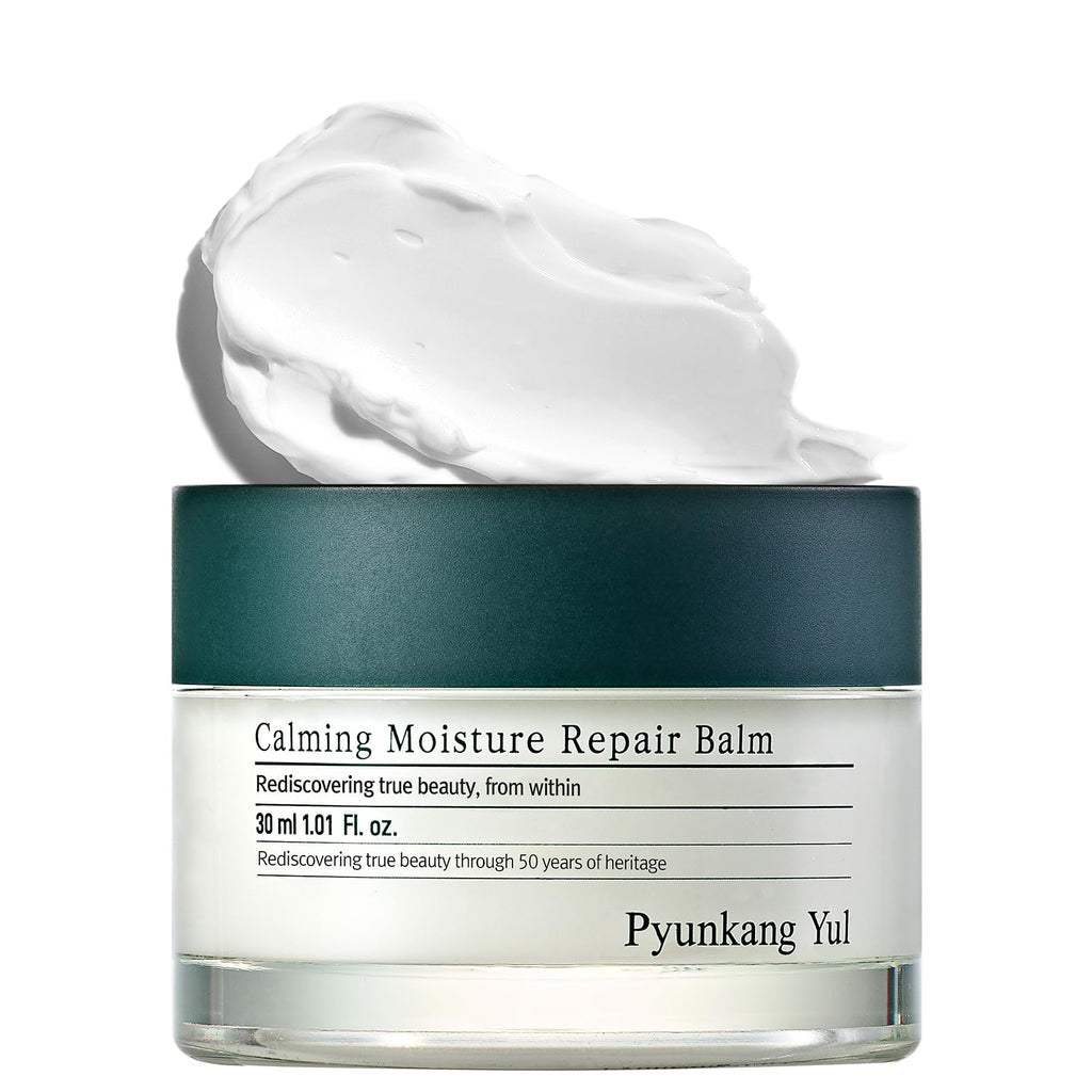 Pyunkang Yul PKY Calming Moisture Barrier Cream Instantly Soothes Sensitive Skin, Hyaluronic Acid & Ceramide for Hydration, Vegan, Korean Skincare (3.38 Fl. Oz, 100ml)
