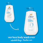 Dove Body Wash Body Wash Gentle Exfoliate Sea Minerals 30.6 oz Sulfate Free | Dove Gentle Exfoliating Body Wash buffs away dull skin w. exfoliating beads & MicroMoisture technology for smooth, soft skin.