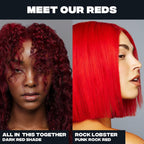 Good Dye Young Semi-Perm Burgundy Hair Dye, 5 FL OZ, All in This Together