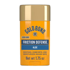 Gold Bond Friction Defense Stick, Anti Chafing Stick with Aloe, 1.75 oz. | Anti-chafing stick to soothe, comfort & moisturize chafed skin, arm, chest, bra lines, thigh, skin rolls