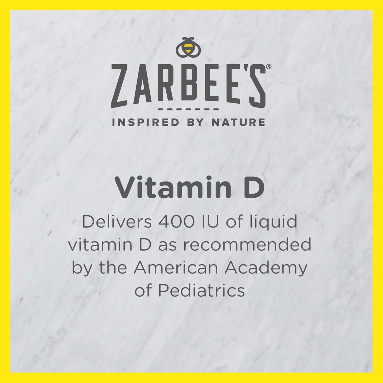 Buy now Zarbee's Vitamin D Drops for Infants, 400IU (10mcg) Baby & Toddler Liquid Supplement, Newborn & Up, Dropper Syringe Included, 0.47 Fl Oz at indiglob india
