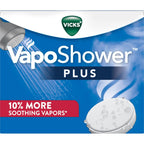 Vicks, VapoShower Plus, Shower Steamers, Eucalyptus Shower Steamer & Menthol Scent, Clean Dissolving Vapor Shower Tablets, Aromatherapy Shower Steamer & Shower Bombs, 12 count