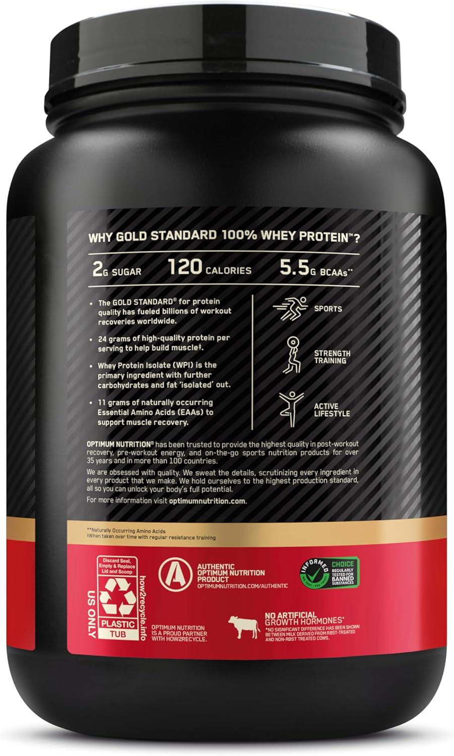 Buy now Optimum Nutrition Gold Standard 100% Whey Protein Powder, Double Rich Chocolate 1.98 Pound (Packaging May Vary) at indiglob india