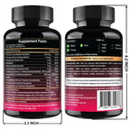 Vitamin B12 with Hyaluronic Acid and Collagen - 25000 mcg B12 Complex, 60Ct | Maximize Absorption & Energy - Folate, B1, B2, B3, B6, B7, B12 Vitamins 5000 mcg Methylcobalamin - Gluten Free