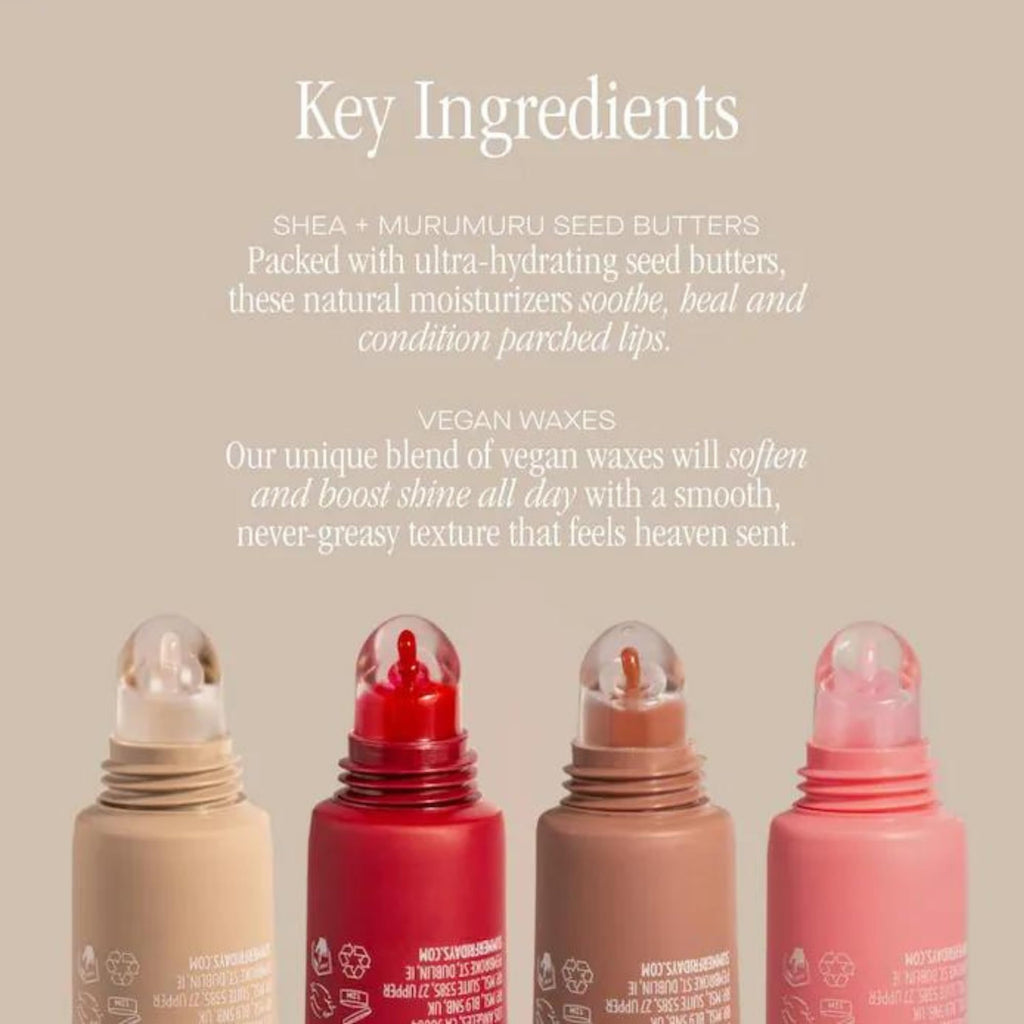 Buy now Summer Fridays Holiday Lip Butter Balm Set - Conditioning Vegan Lip Balm for Instant Moisture, Shine & Hydration - Includes Cherry, Sweet Mint & Pink Sugar (3 Count) at indiglob india