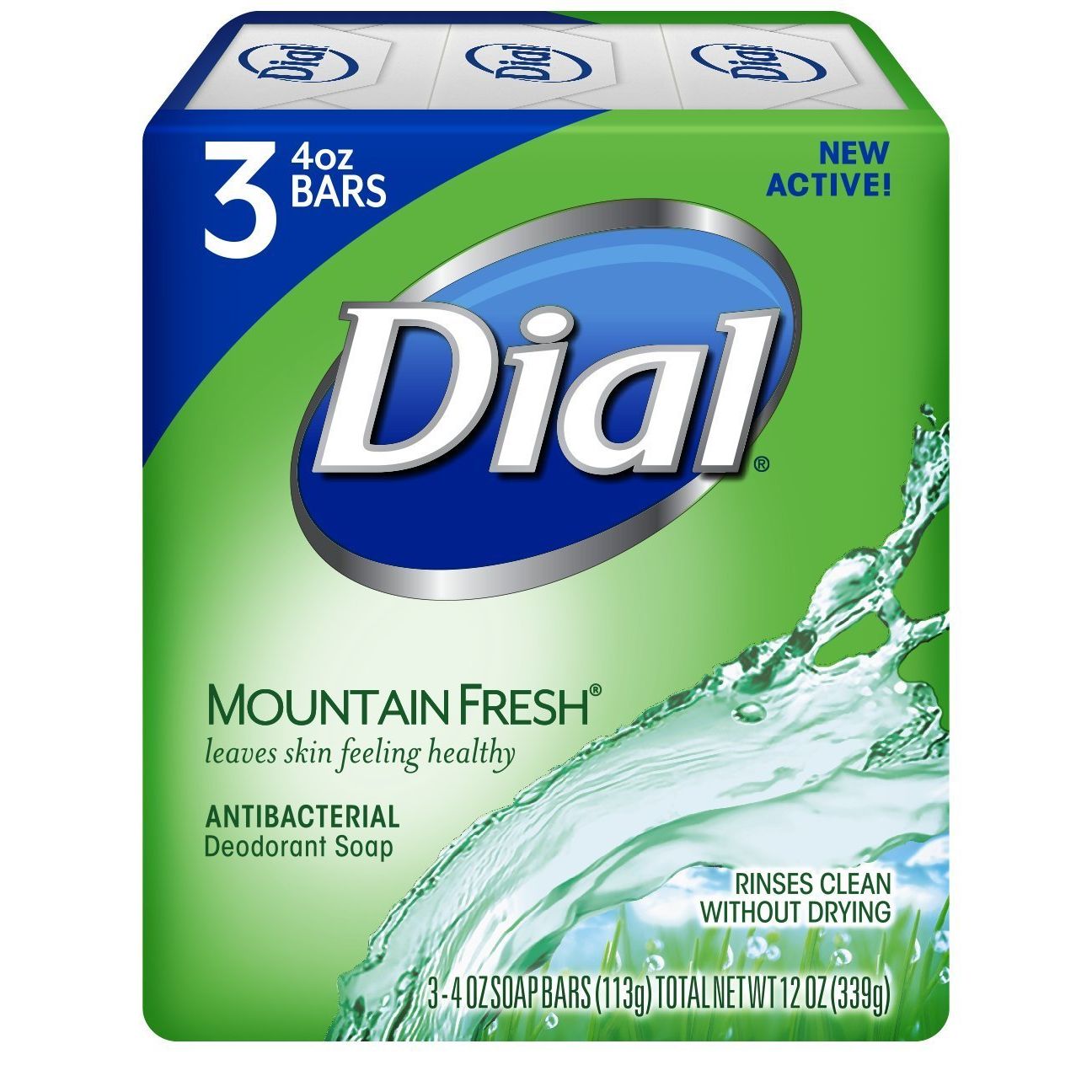 Buy now Dial Mountain Fresh Antibacterial Deodorant Soap 4.5 ounces each 3-Count (2 Pack) Default at indiglob india