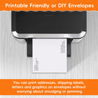 25 Pack Catalog Mailing Envelopes, 9 x12 Inches Self-Seal Manilla Envelopes