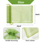 Sukh 120PCS Organza Bags 4"x6" - Multicolor Small Drawstring Mesh Gift Bags