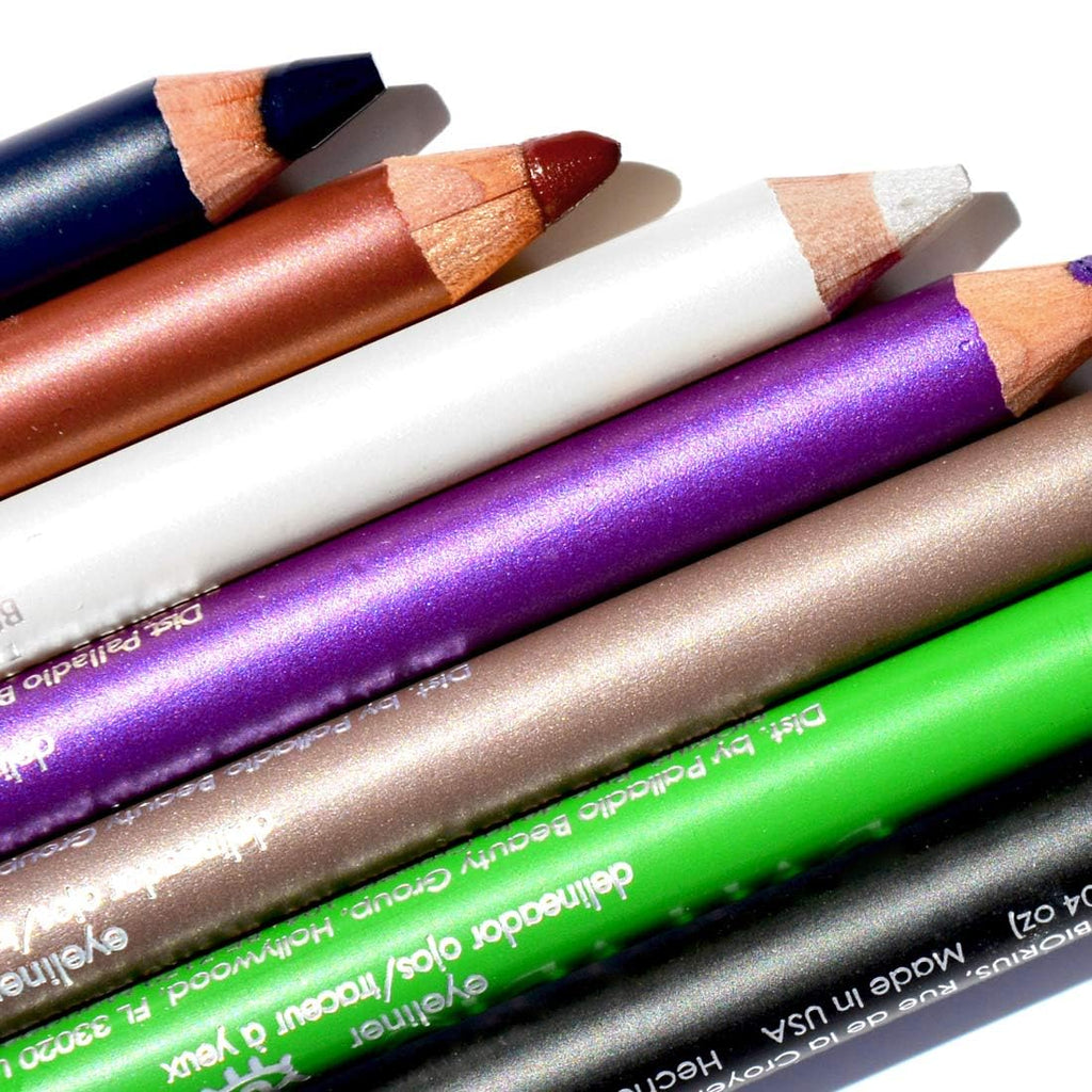 Buy now Palladio Wooden Eyeliner Pencil, Thin Pencil Shape, Easy Application, Firm yet Smooth Formula, Perfectly Outlined Eyes, Contour and Line, Long Lasting, Rich Pigment, Black at indiglob india