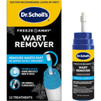 Buy now Dr. Scholl's Freeze Away Wart Remover for Hands & Feet, 12 ct â€“ Removes Warts Fast in as Little as 1 Treatment, Fast-Acting Treatment for Common and Plantar Wart Removal, Safe to Use on Kids Ages 4+ at indiglob india