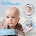 Buy now TOODOO Baby Ear Protection Noise Cancelling Ear Muffs Toddler Headphone with Adjustable Elastic Headband for Baby 3-36 Month at indiglob india