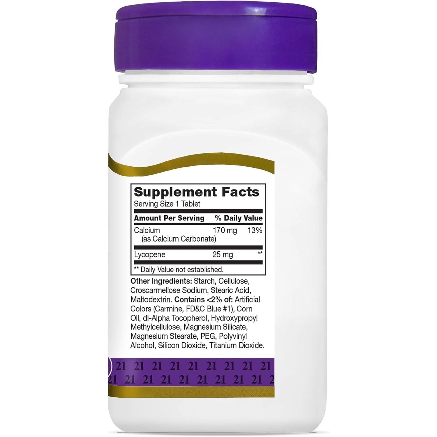 Buy now 21st Century Lycopene 25 mg Tablets, 60 Count (22400) at indiglob india