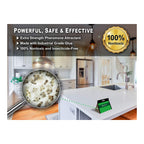 MaxGuard Pantry Moth Traps (4 Traps Trial Pack) Extra Strength Pheromones | Non-Toxic Sticky Glue Trap for Food and Cupboard Moths in Your Kitchen | Trap and Kill Seed Grain Flour Meal Moths |