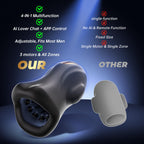 Male Sex Toys for Men Glans Vibrator, AI App Male Masturbator Penis Trainer