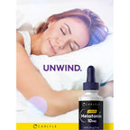 Carlyle Melatonin 10mg | 2 fl oz Liquid Drops | Berry Flavor | for Adults | Non-GMO, Vegetarian Supplement