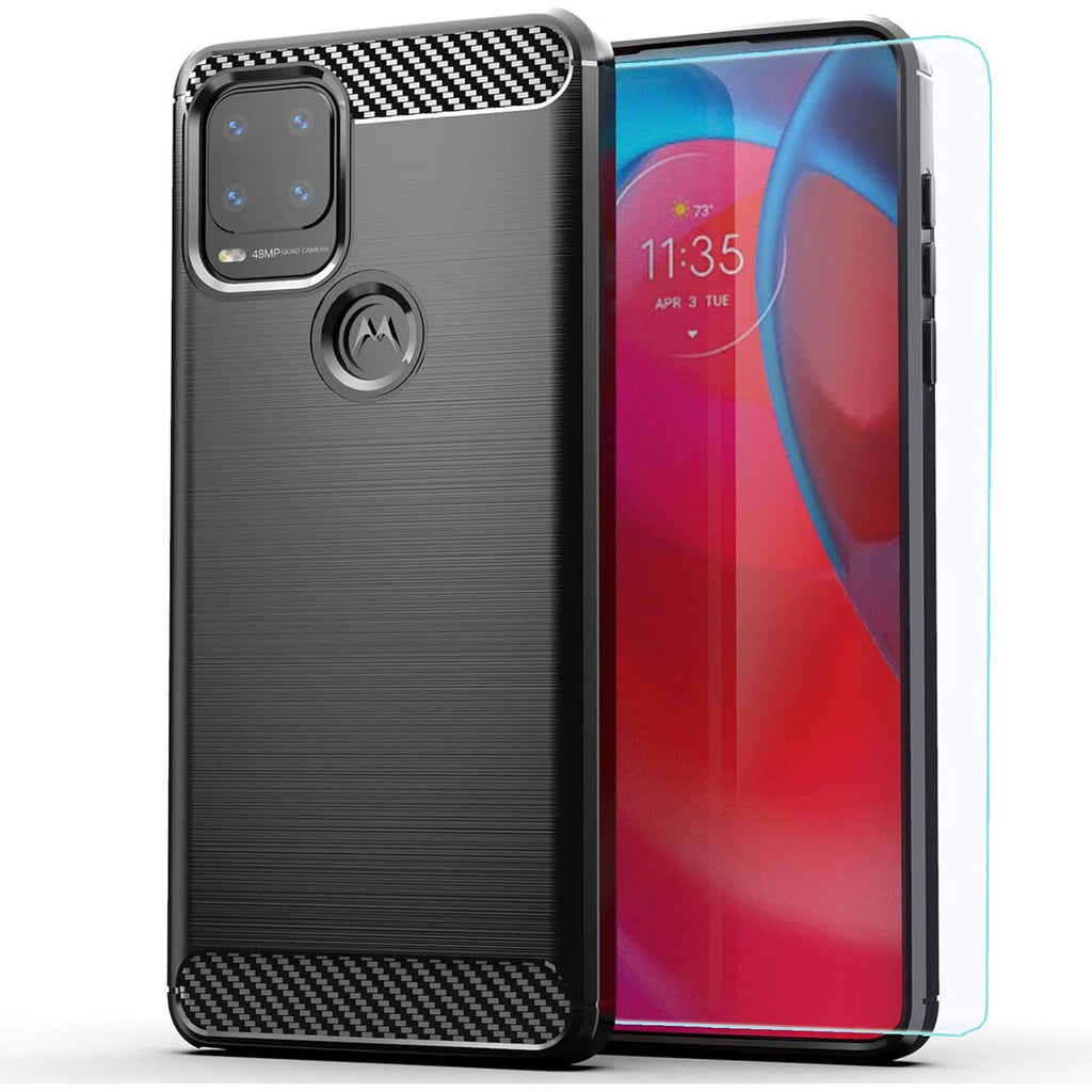 Buy now for Moto G Stylus 5G case,Motorola G Stylus 5G 2021 case,with HD Screen Protector, Soft TPU Slim Fashion Non-Slip Protective Phone Case Cover for Motorola Moto G Stylus 5G (2021), Black Motorola Moto G Stylus 5G Motorola Moto G Stylus 5G Black Brushed TPU case at indiglob india