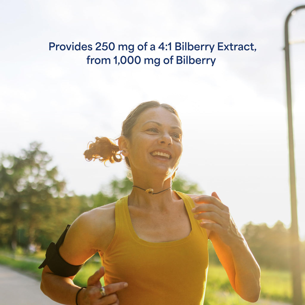 Puritan's Pride Premium Bilberry Fruit Extract 250mg, 180 Softgels