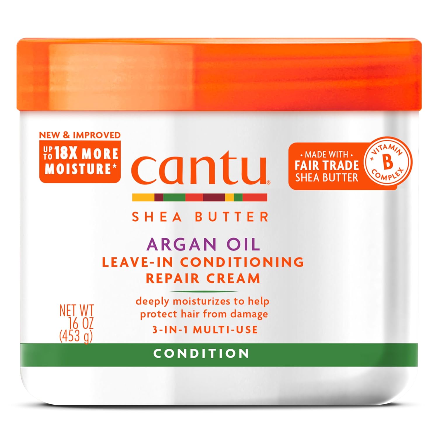 Buy now Cantu Argan Oil Leave in Conditioning Repair Cream, 16, 96 oz (Pack of 6) 16 Ounce (Pack of 1) at indiglob india