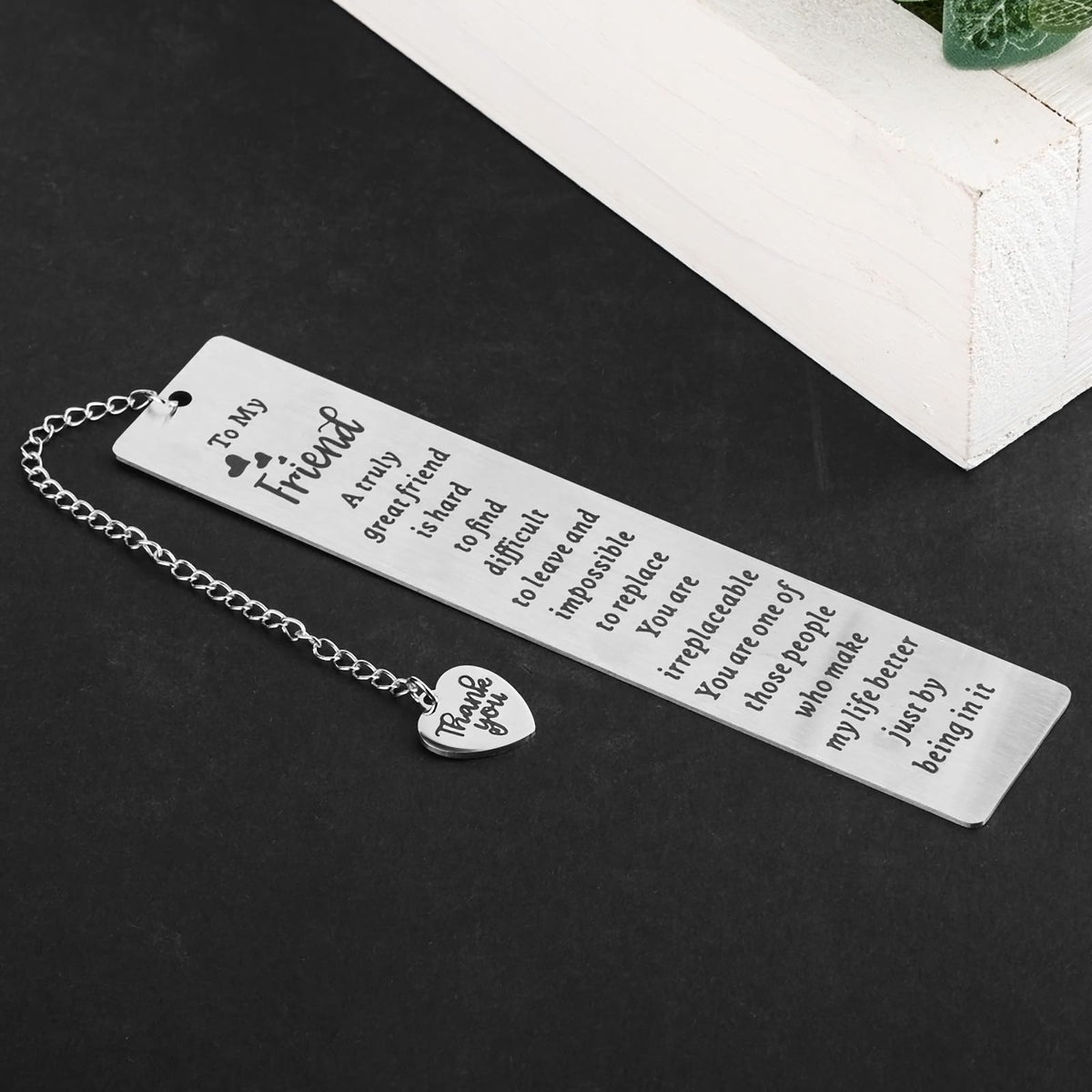 Ouligay Friend Bookmarks for Women Book Lovers Gifts Book Marks for Reading Women Long Distance Friendship Gift Best Friend Birthday Gifts for Bestie Bestfriend BFF Christmas Reader Books Club