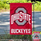 College Flags & Banners Co. Ohio State Buckeyes Garden Flag