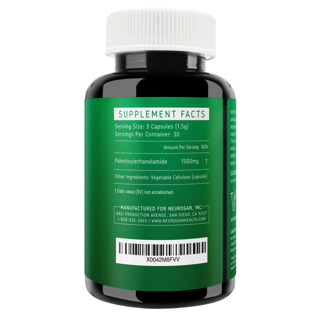 Neurogan Palmitoylethanolamide Pea Supplement 1500mg - 90 Ct