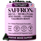 Saffron Supplements for Women & Men, 100mg Pure Saffron Extract for Mood