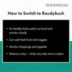 Buy now Roudybush Daily Maintenance Food for Birds - Scientifically Formulated Bird Feed - Bird Food Pellets w/Corn, Wheat, Soy & More - Nutritious & Healthy Feed for Birds (Medium, 22oz) at indiglob india