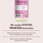 Buy now MRS. MEYER'S CLEAN DAY Hand Soap, Made with Essential Oils, Peony, 12.5 fl. oz at indiglob india
