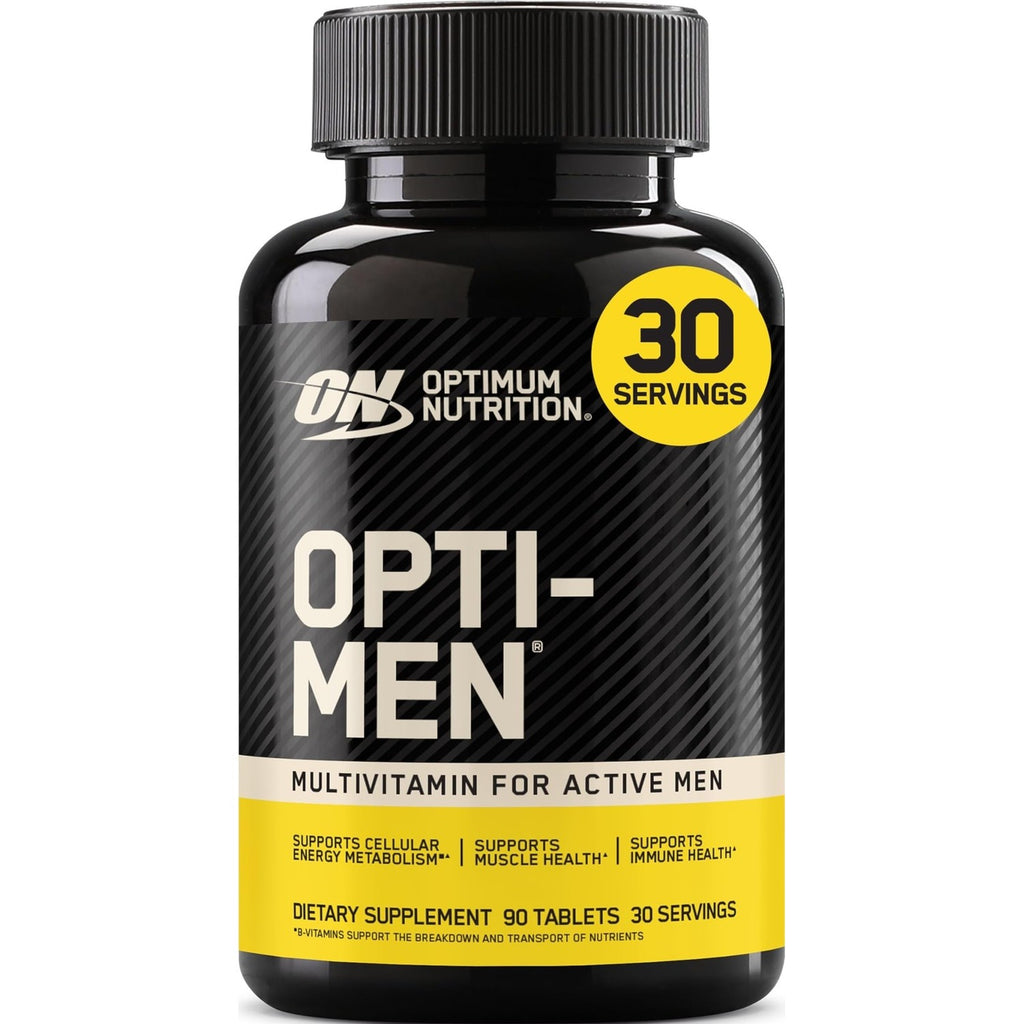 Optimum Nutrition Opti-Men, Vitamin C, Zinc and Vitamin D, E, B12 for Immune Support Mens Daily Multivitamin Supplement, 150 Count (Packaging May Vary)