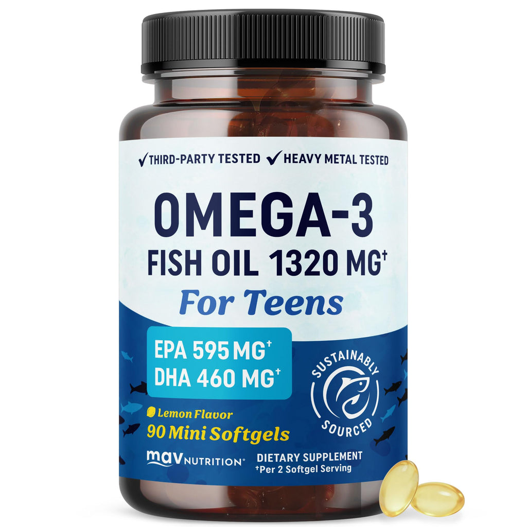 Fish Oil Omega 3 Supplements for Women, DHA + EPA, Heart Health Support | Hormone Balance & Skin Health Support, 600MG Omega3 + 800MG Evening Primrose Oil, Omega 3 Supplement for Women, 120 Softgels