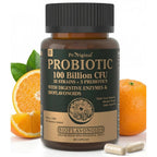 Probiotics for Women & Men, 100 Billion CFU Probiotic for Digestive, Gut & Immune Health - with Prebiotics, Bioflavonoids & Digestive Enzyme, 35 Strains Raw Probiotic Supplement, 180 Caps