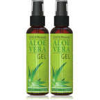 Seven Minerals Aloe Vera Gel with Freshly Cut Pure Organic Aloe - Big 12oz - Texas Grown, HighestQuality, Vegan, Unscented, Non-Sticky - After Sun, Skin & Face Moisturizer, Hair Mask