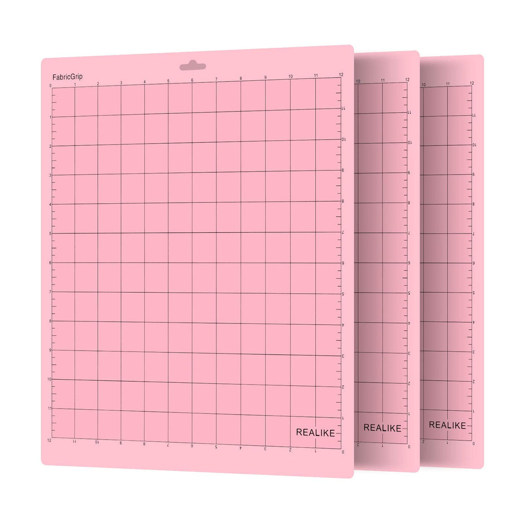 Buy now REALIKE 12x12 Cutting Mat Compatible with Cricut Maker 3/Maker 4/Maker/Explore 3/4/Air 2/Air/One(3 Mats), Gridded Adhesive Non-Slip Cut Mat for Crafts, Quilting, Sewing and All Arts (Variety) at indiglob india