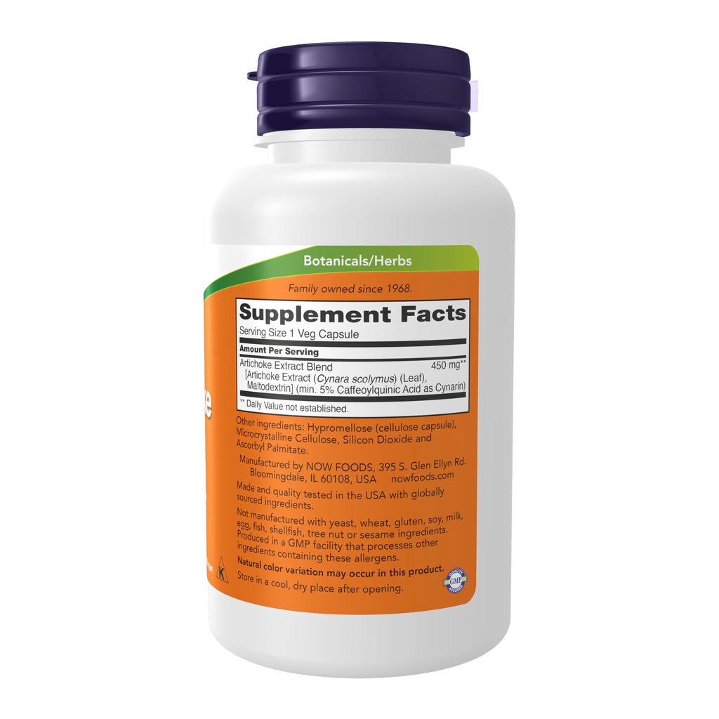 Buy now Now Foods Artichoke Extract 450mg, Veg-capsules, 90-Count at indiglob india