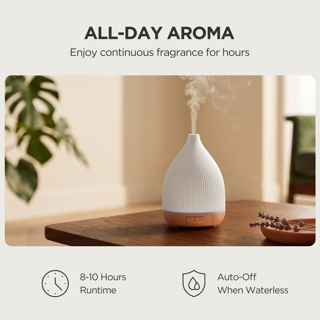 InnoGear 100ml Essential Oil Diffuser for Home Aroma Scent Small Humidifier