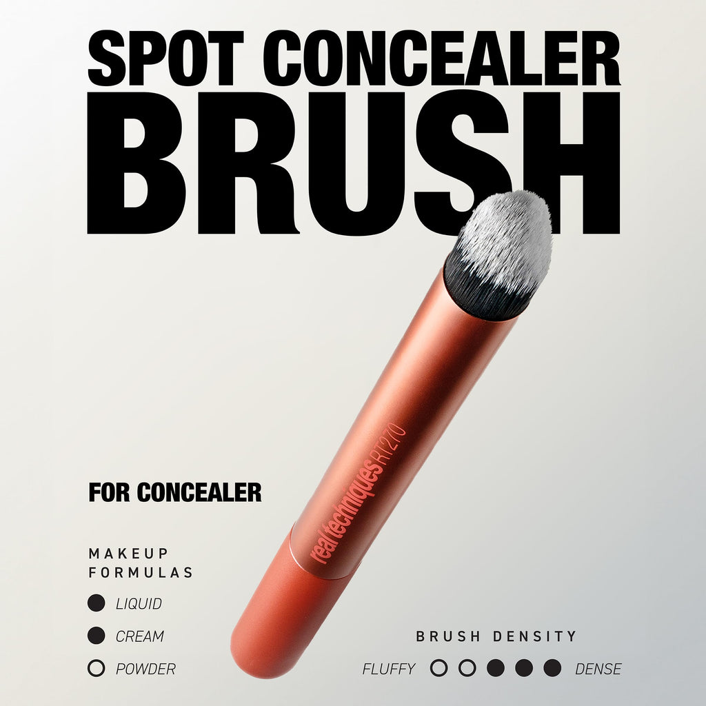 Real Techniques Spot Concealer Brush, Precision Face Makeup Brush