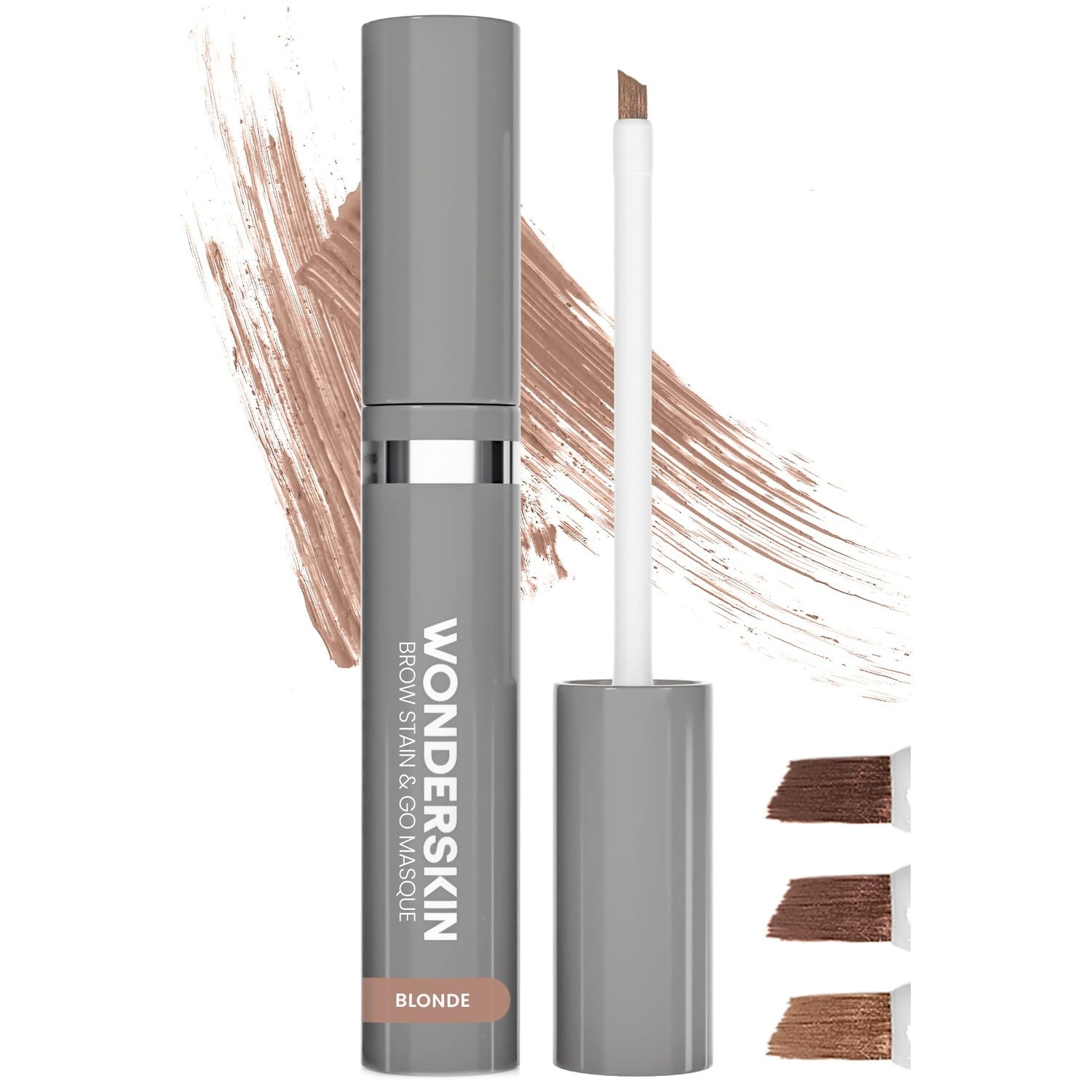Wonderskin Eyebrow Stain - Long Lasting Brow Tint, Smudge & Transfer Proof | Transfer-proof brow stain delivers waterproof, smudge-proof color that lasts all day.