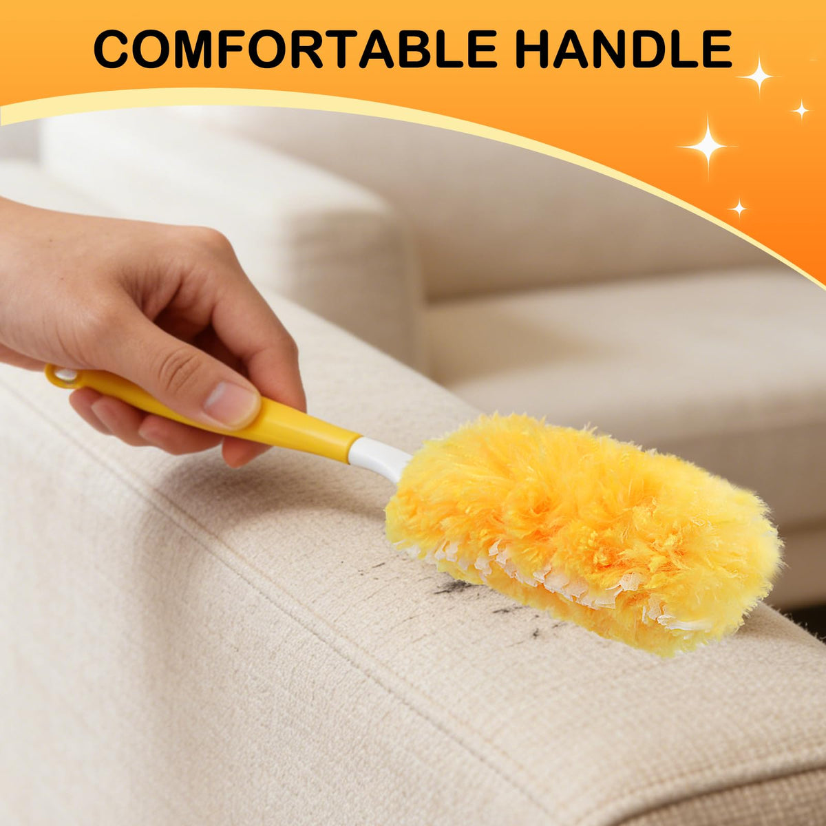 SetSail Heavy Duty Duster Refills for Swiffer Duster with 1 Handle，30 Count