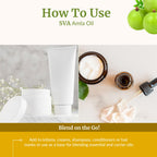 SVA Amla Carrier Oil, Glass Bottle with Dropper, 4 Fl Oz (118 ml)