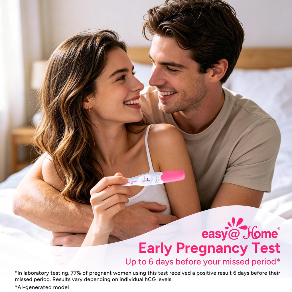easy@Home Early Pregnancy Tests: 6 Days Before Missed Period*