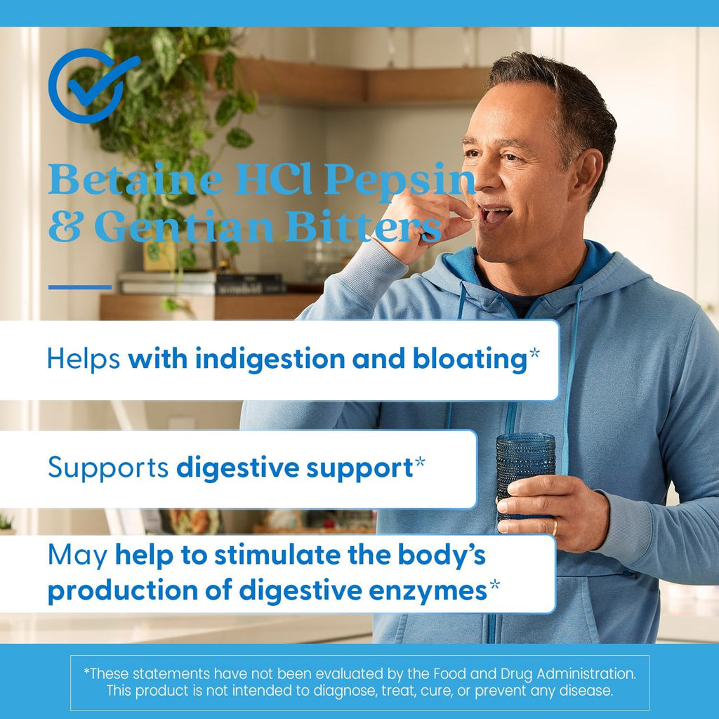 Buy now Doctor's Best Betaine HCI Pepsin & Gentian Bitters, Digestive Enzymes for Protein Breakdown & Absorption, Non-GMO, Gluten Free, 360 Count (Pack of 1) at indiglob india