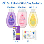 Johnson's Baby Here Comes Baby Gift Set, 5 Items