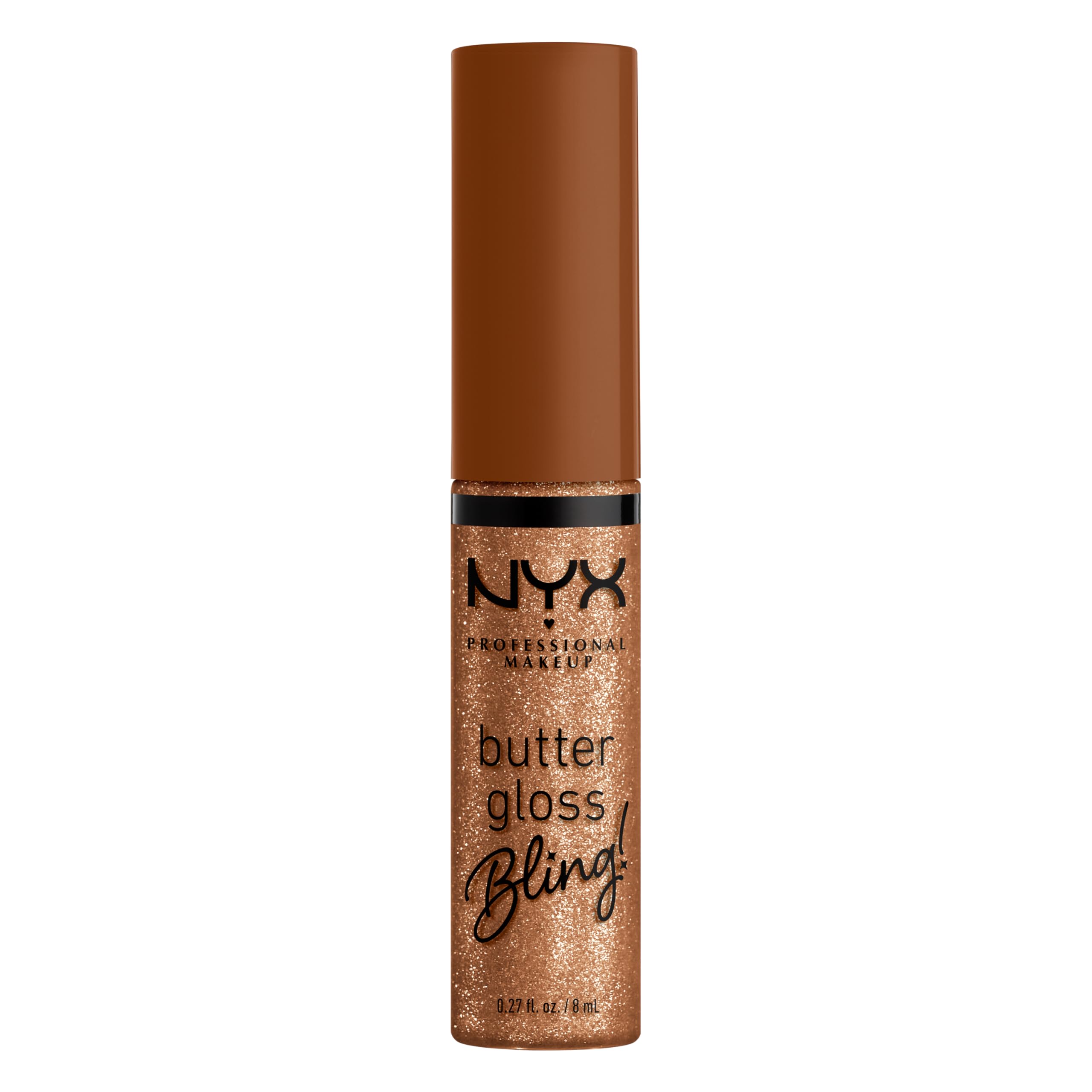 Buy now NYX PROFESSIONAL MAKEUP Butter Gloss Bling Lip Gloss, Non Sticky and Shiny Vegan Lip Makeup - Shimmer Down at indiglob india