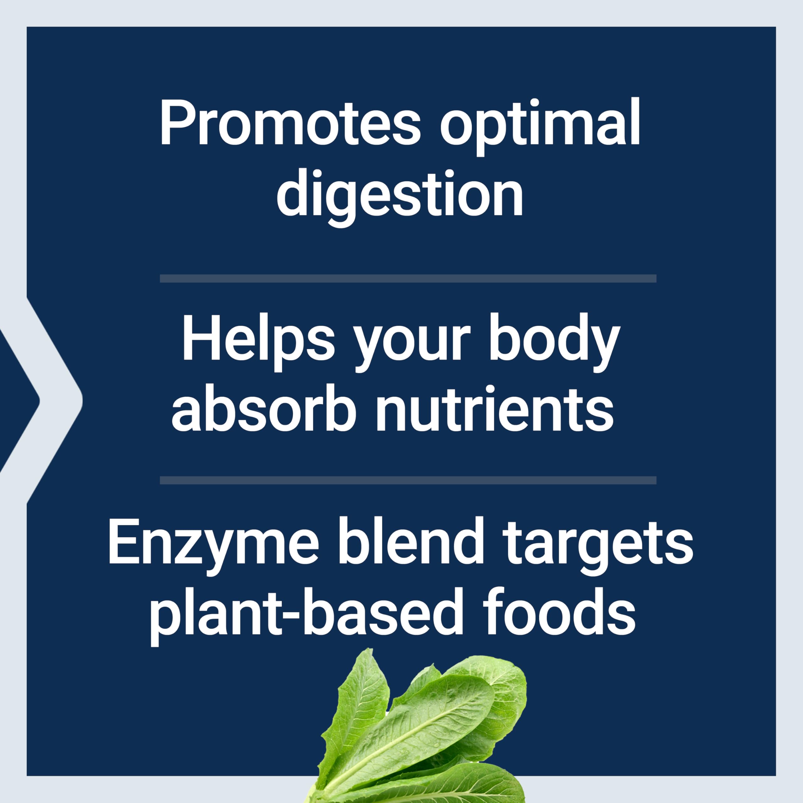 Life Extension Enhanced Super Digestive Enzymes and Probiotics, 60 Capsules | B. Coagulans Probiotic & Blend of 10 Digestive Enzymes, Supports Digestion, Comfort & GI Balance for Plant-Based Diets