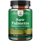 Saw Palmetto for Men Prostate Support - 500mg per Serving - 100 Capsules | Prostate Health Supplement for Men - Herbal Supplement for Urinary Support - Healthy Hair Support - Non-GMO - 100 Servings