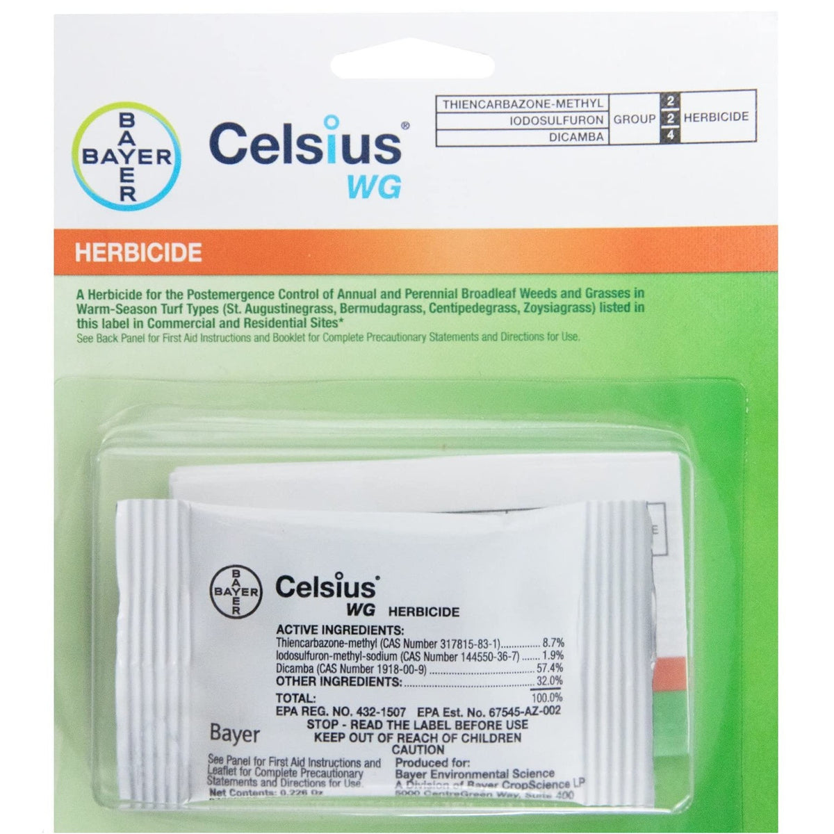 Prime Source Celsius WG - 0.226 oz Easy Mix Packet-Post Emerge Weed Control