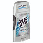 Speed Stick by Mennen Power Antiperspirant & Deodorant Solid, Unscented 3 oz