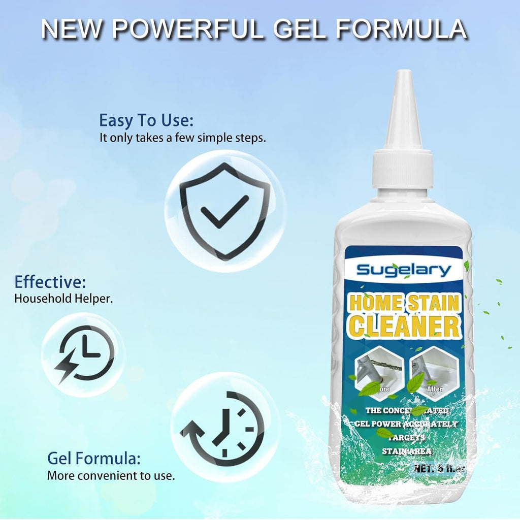 Buy now Sugelary Mold Stain Cleaner Gel, 5 fl oz Multi Home Stain Cleaning Gel for Washing Machine Seals, Fridge Gaskets, Tile Grout, Sink and Bathroom Use at indiglob india