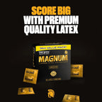 Buy now TROJAN Magnum Lubricated Large Condoms, Comfortable and Smooth Lubricated, America’s Number One Condom, 36 Count Pack at indiglob india