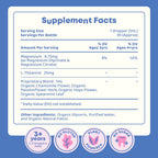 JoySpring Calmify Kids Magnesium Glycinate Drops, 30 Servings, 3+ | With L-theanine, chamomile and passion flower, supports non-drowsy calm and relaxation, sugar-free liquid, gentle daily use